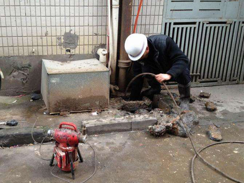 红原疏通下水道-洗菜池疏通