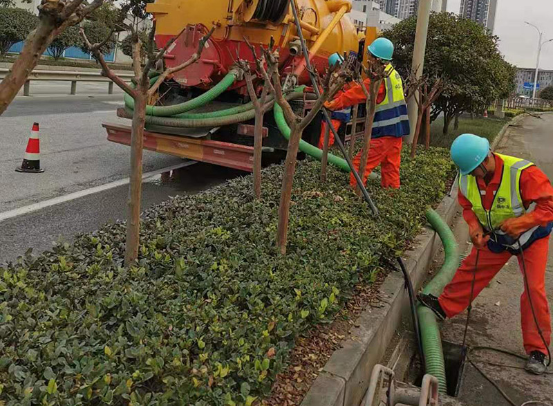 红原市政管道清淤